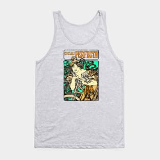 Cycles Perfecta by Alphonse Mucha Tank Top